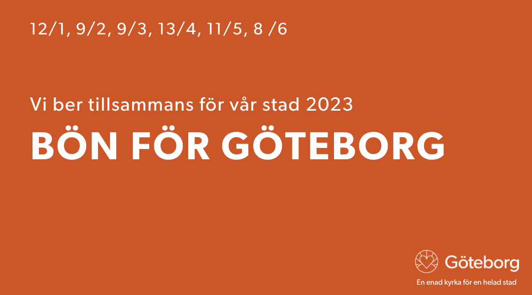 Vi ber tillsammans f&ouml;r G&ouml;teborg